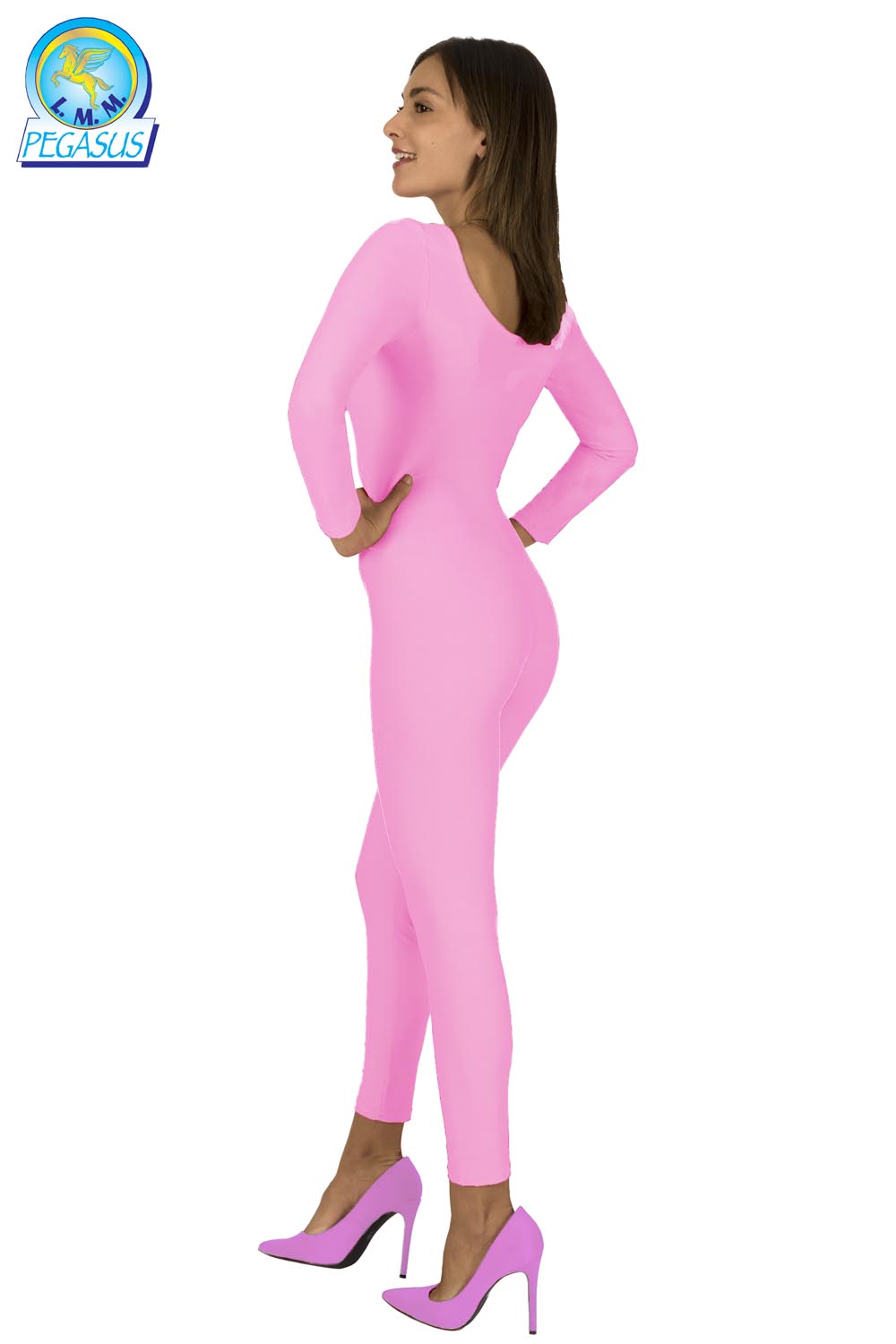 TUTA LYCRA ROSA DANZA DONNA